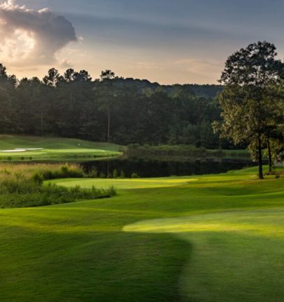 Golf course at Château Élan