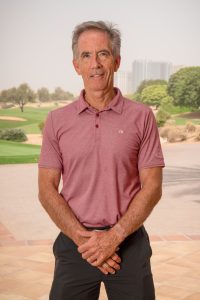 Mark Chapleski at The Els Club Dubai in 2022