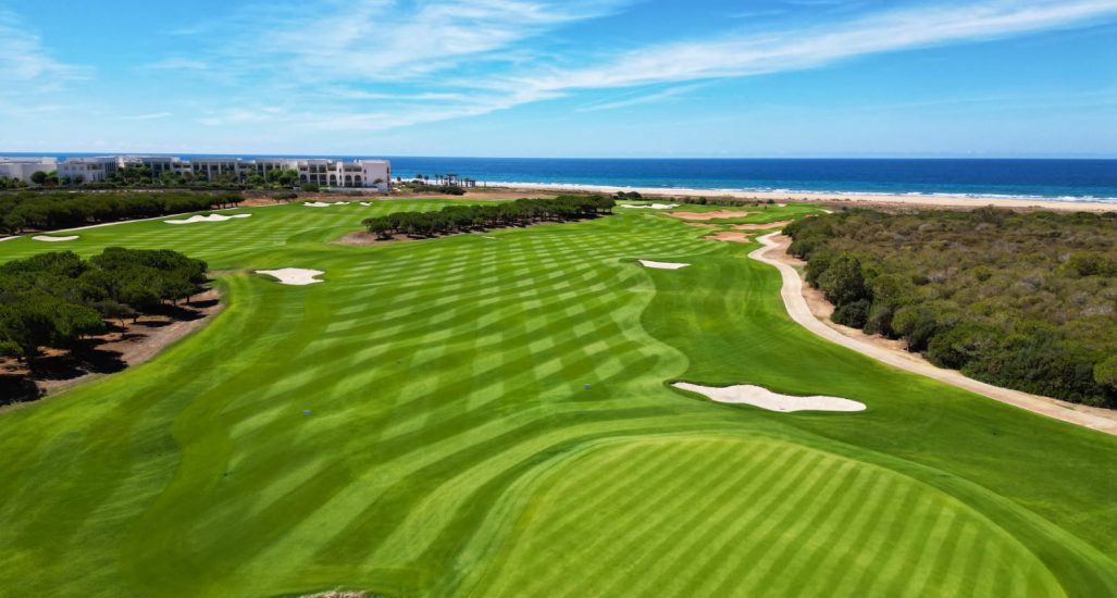 Aerial view of Al Houara Golf Course