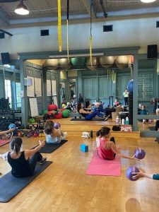 Paula Bernstein Exercise Class at Oldfield Club in Okatie, South Carolina