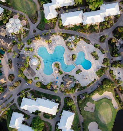 Saddlebrook Resort Tampa Florida- Drone photo of Saddlebrook resort